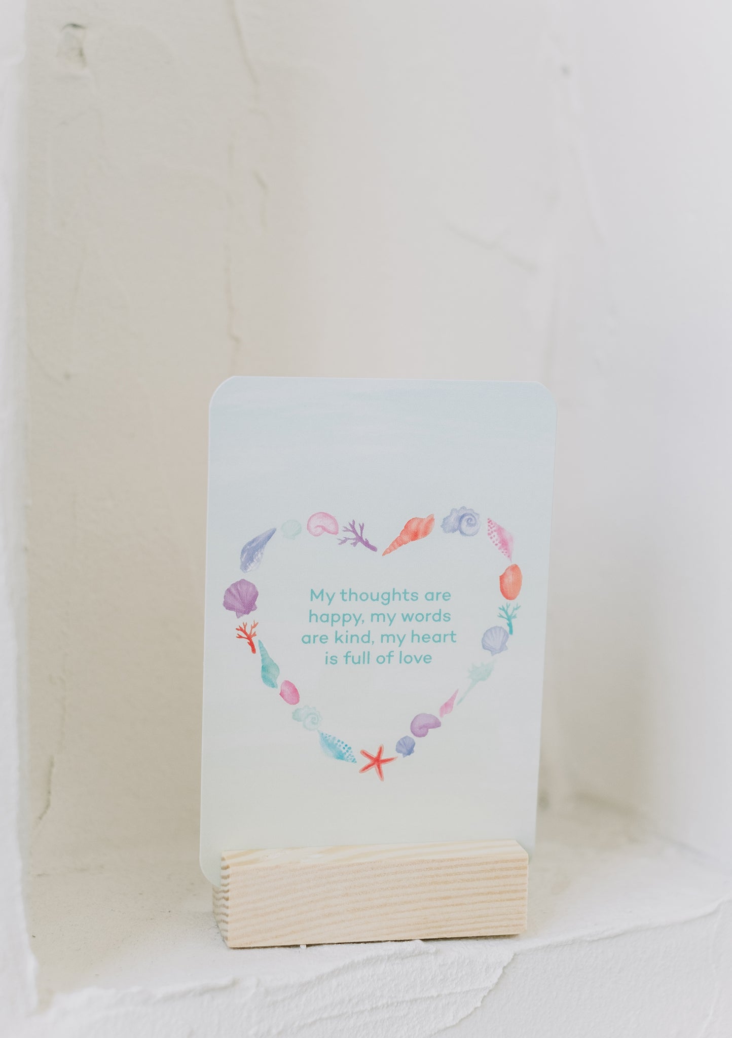 Affirmation Card Holder for Children - Little Wise One - Image 1