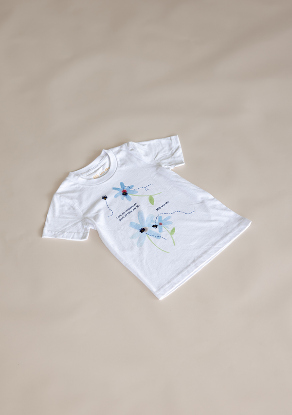 Little Wise One | Affirmation T-shirt For Kids | The Bee Tee