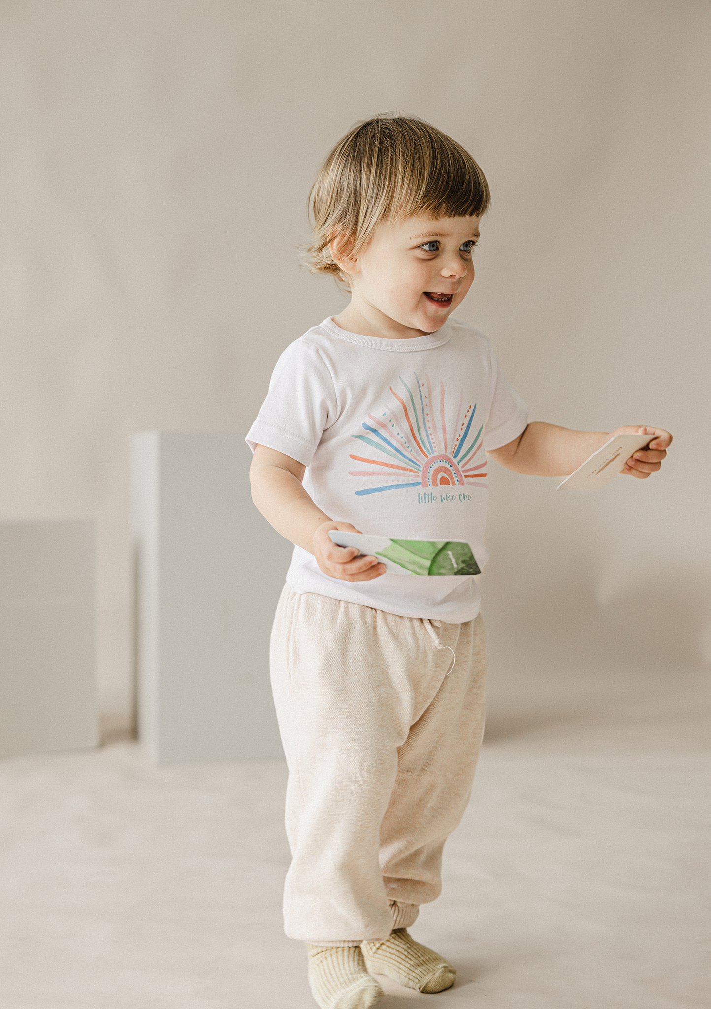 Little Wise One | Affirmation T-shirt For Kids | The Rainbow Tee