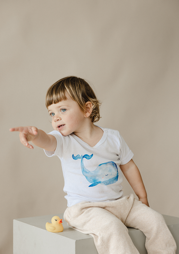 Little Wise One | Affirmation T-shirt For Kids | The Whale Tee